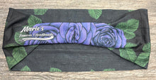 Purple Rose Lush Stretchy Headband