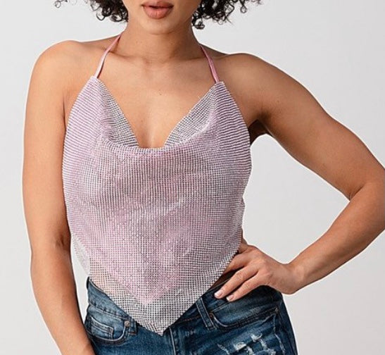 Bling Stunner Crop Top