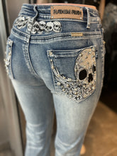 Skull Rocker Bling Boot Cut Jean