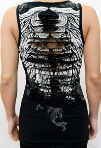 Bling Wings Lace Tank