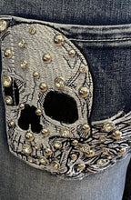 Skull Rocker Bling Boot Cut Jean