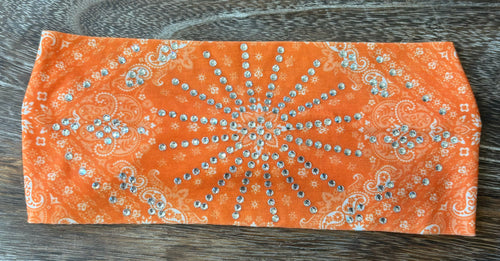 Orange Crush Stretchy Headband