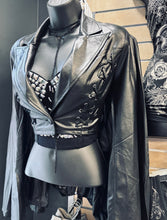 Vixen Lace Up Cropped Jacket