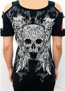 Skull Vixen Bling Tee