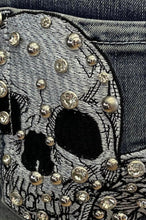 Skull Rocker Denim Shorts