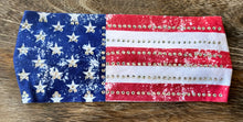 Vintage Americana Bling Stretchy Headband