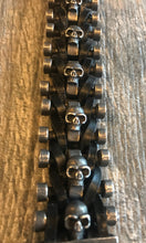 Skull Gears Leather Bracelet