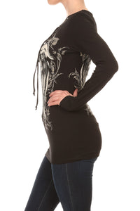 Tie Me Up Wing Long Sleeve