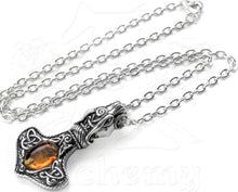 Amber Thor's Hammer Necklace