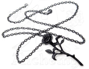 Black Rose Necklace