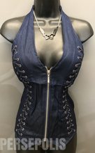 Dark Denim Dream Zippered Vest