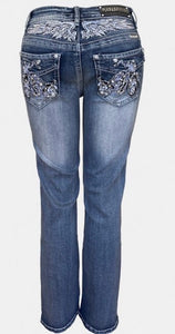 Ride On Bling Boot Cut Jean