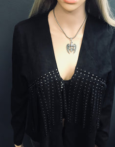 Heartbreaker Suede Jacket-SALE