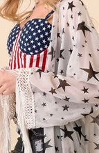 Americana Fringe Kimono