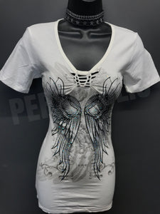 Bling Angel Ripped Tee