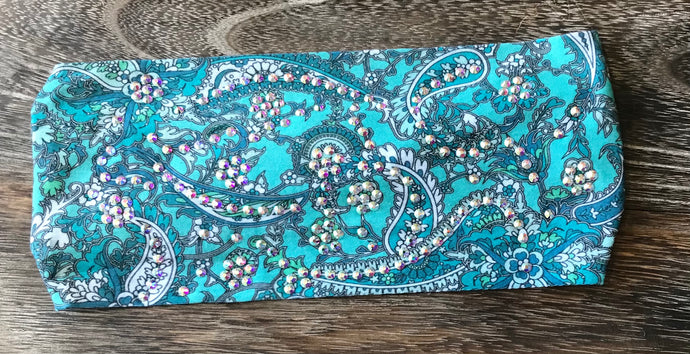 Mystic Teal Stretchy Headband