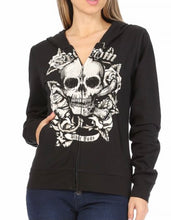 Live Fast Zippered Hoodie