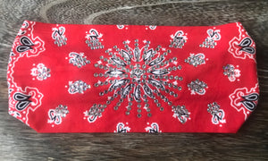 Red Hot Bling Stretchy Headband