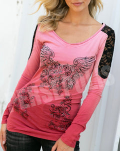 Winged Vixen Long Sleeve