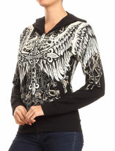 Bling in Faith Zippered Hoodie