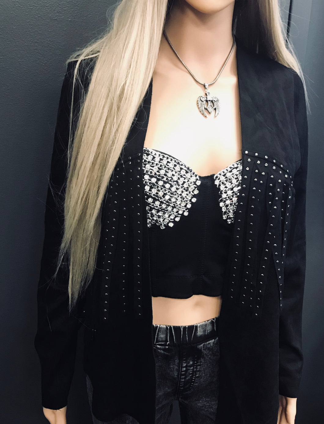 Heartbreaker Suede Jacket-SALE