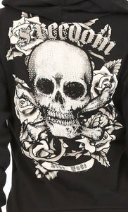 Live Fast Zippered Hoodie