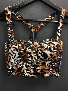 Wild Child Spiked Bra Top