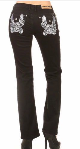 Rev Up! Black Boot Cut Jean