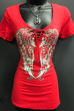 Red Hot Wing Ripped Tee